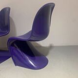 Vintage chair in purple by Verner Panton for Bayer, 1960s