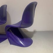 Vintage chair in purple by Verner Panton for Bayer, 1960s