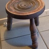 Solid wood stool legs tripod aero-gummed