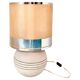 Ceramic table lamp, Italy 1970s