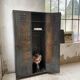 Riveted metal cloakroom Swchartz 1920