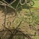 Vintage wrought iron garden table