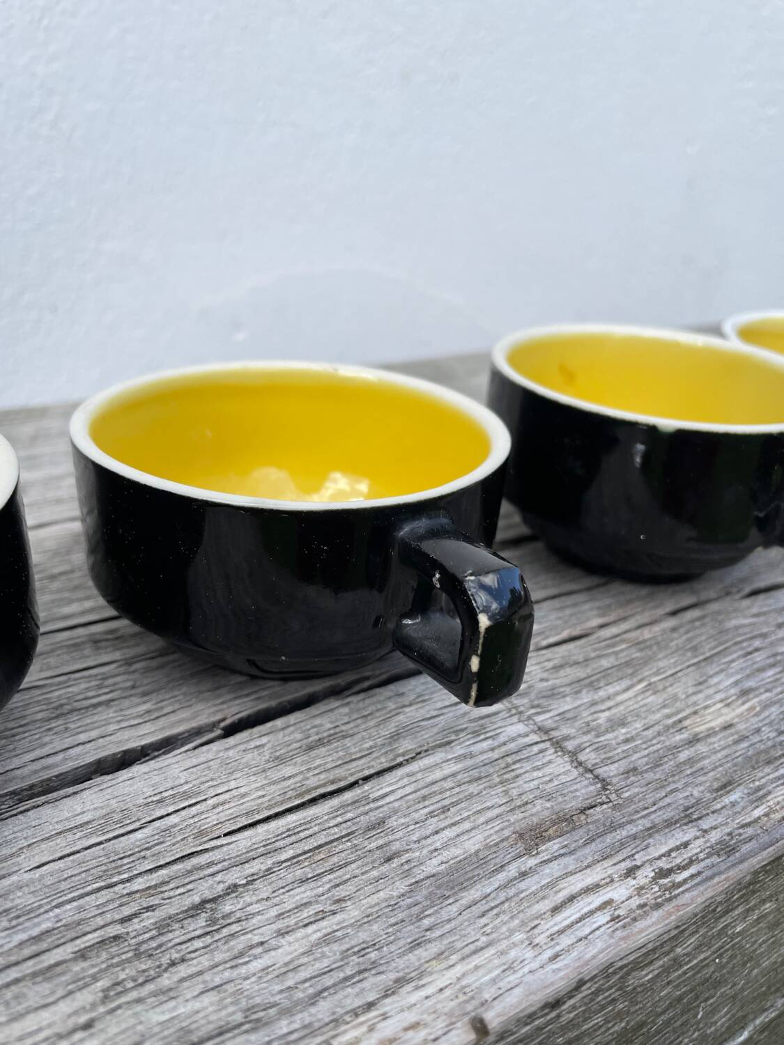 Biarritz ceramic bistro coffee cups