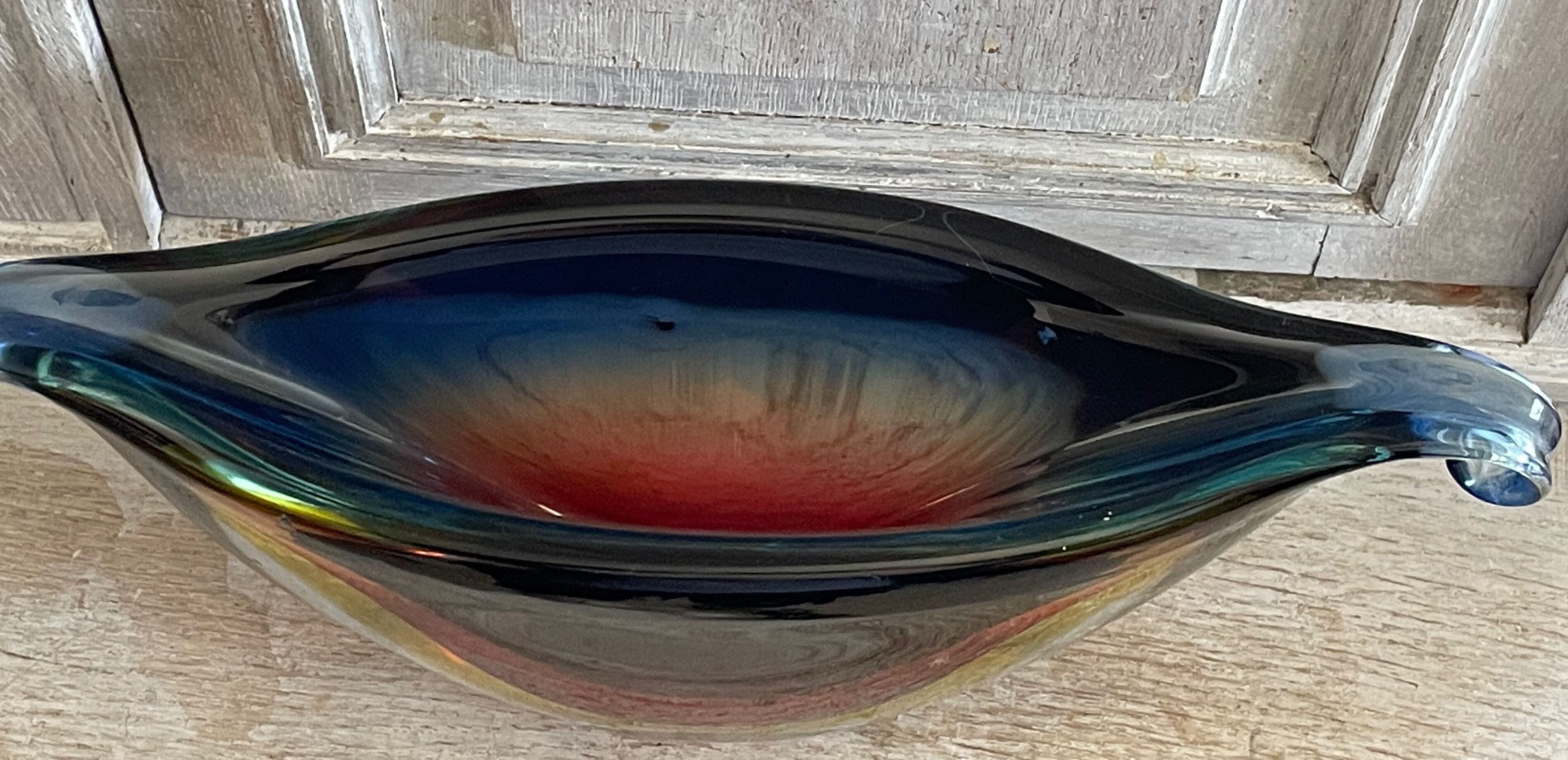 Vase sommerso murano circa 1960