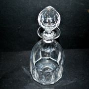 Carafe à whisky en cristal taillé à côtes plates saint-louis bristol? h25.5cm