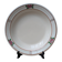 Round hollow serving dish in Salins earthenware model Nénuphar 28.5cm