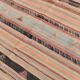 5x10 Kilim Colorful Striped Vintage Kilim Rug, 145x288Cm