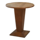 Art deco sapele veneer pedestal table 1940’s