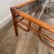 Table basse en rotin