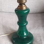 Pied de lampe vintage en verre