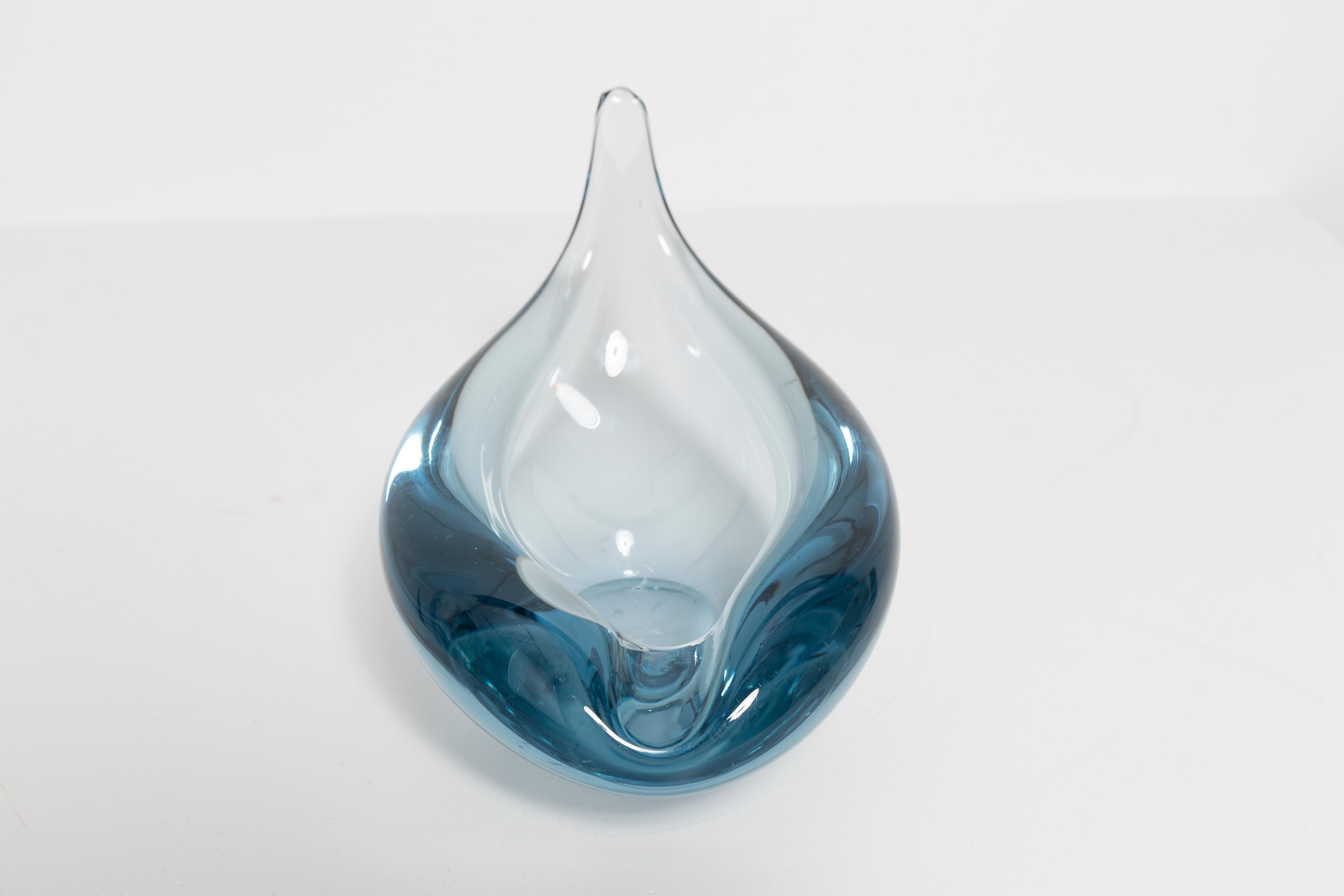 Small Vintage Blue Ashtray, 20th Century, Europe, 1960s
