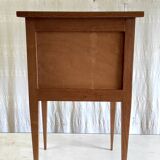 Solid wood bedside table - mid-20th century