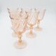 6 verres à eau Rosaline