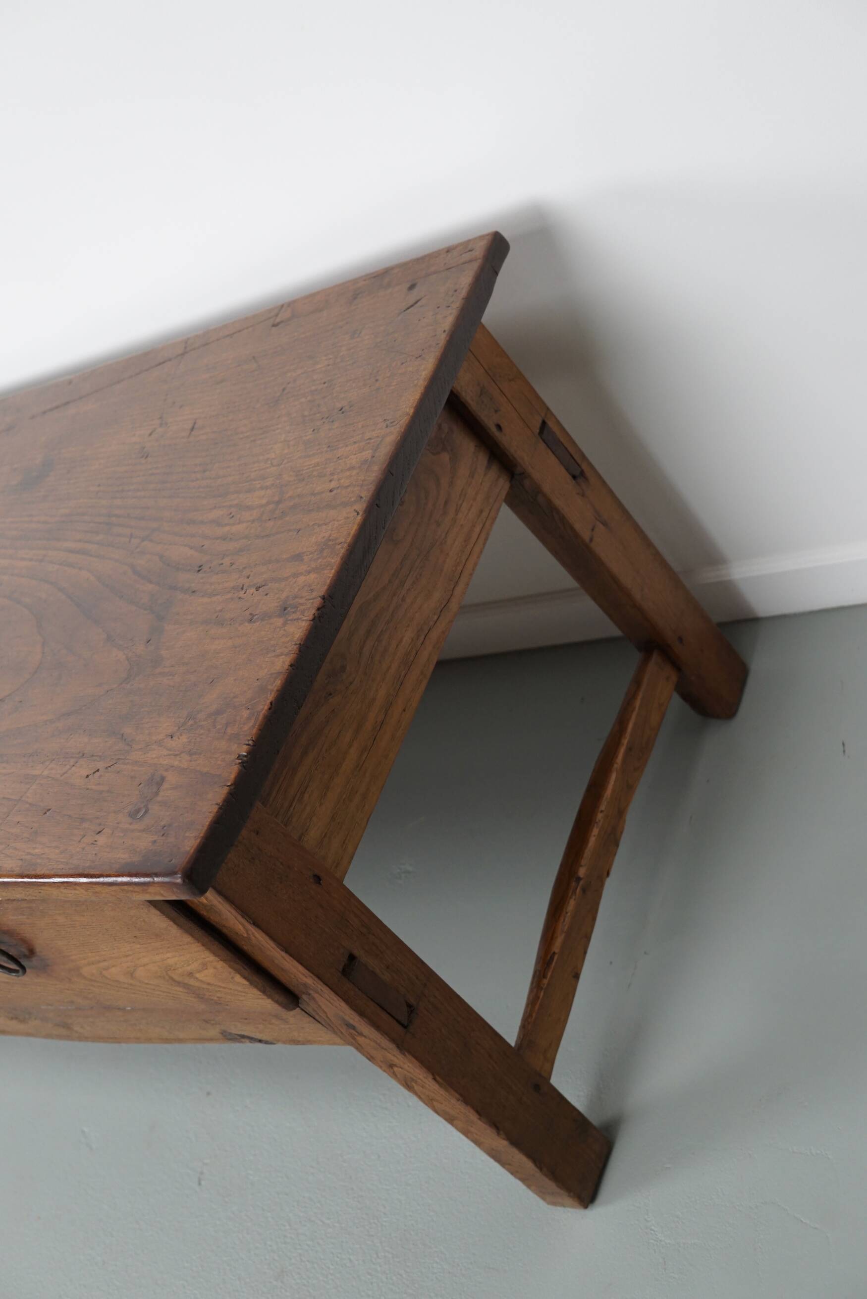 Spanish 18th Century Farmhouse Rustic Chestnut Coffee Table