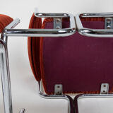 Suite of four chairs 70s