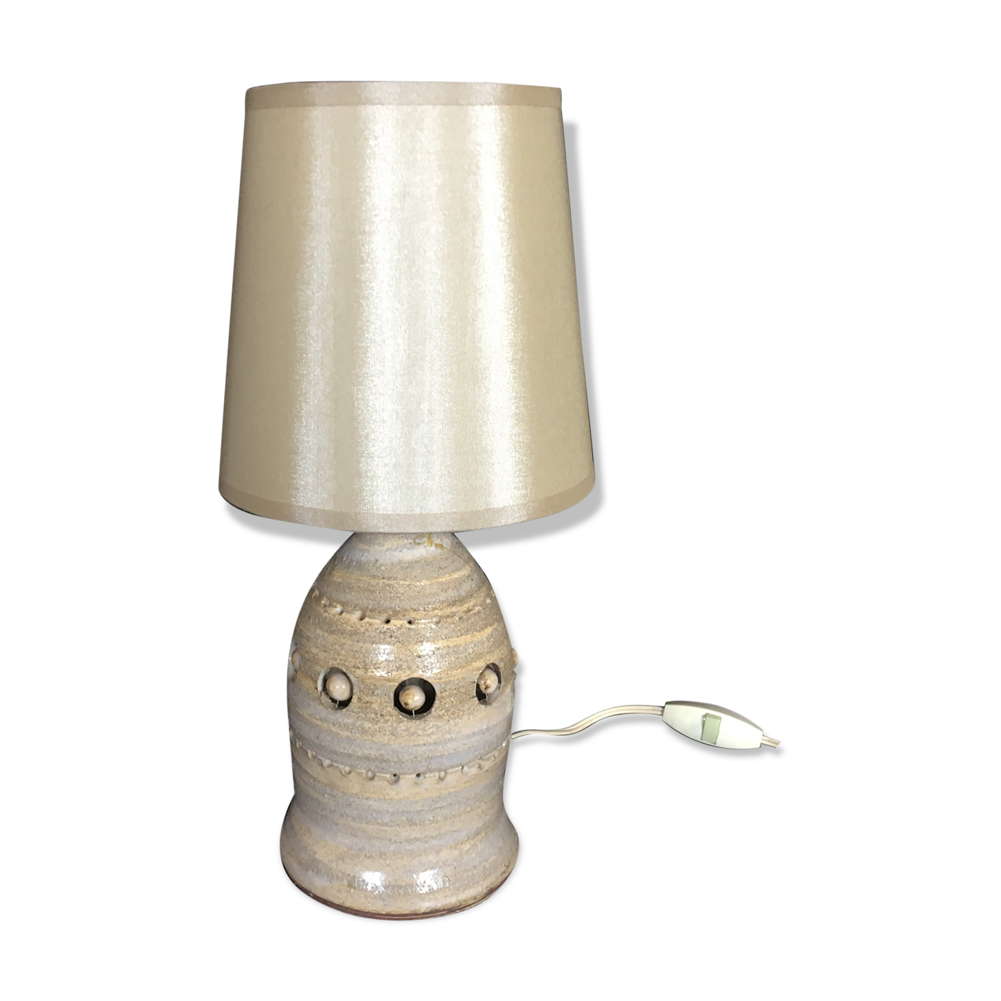 Ceramic lamp by Georges Pelletier, years 50