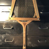Wooden tennis racket