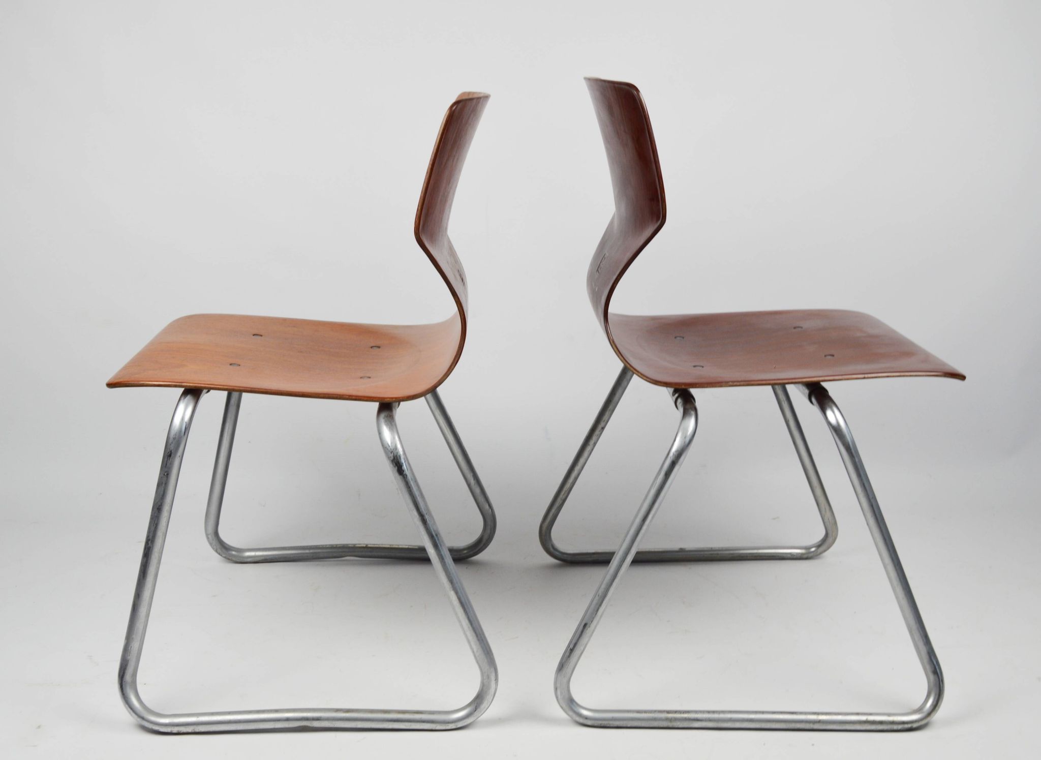 Set of 2 Flototto children's chairs, Germany, 1960s