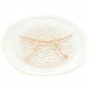 Appetizer platter Polish Modernism, rose glass, Ząbkowice, Poland, 1970s