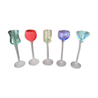 Set de 5 verres à liqueur
