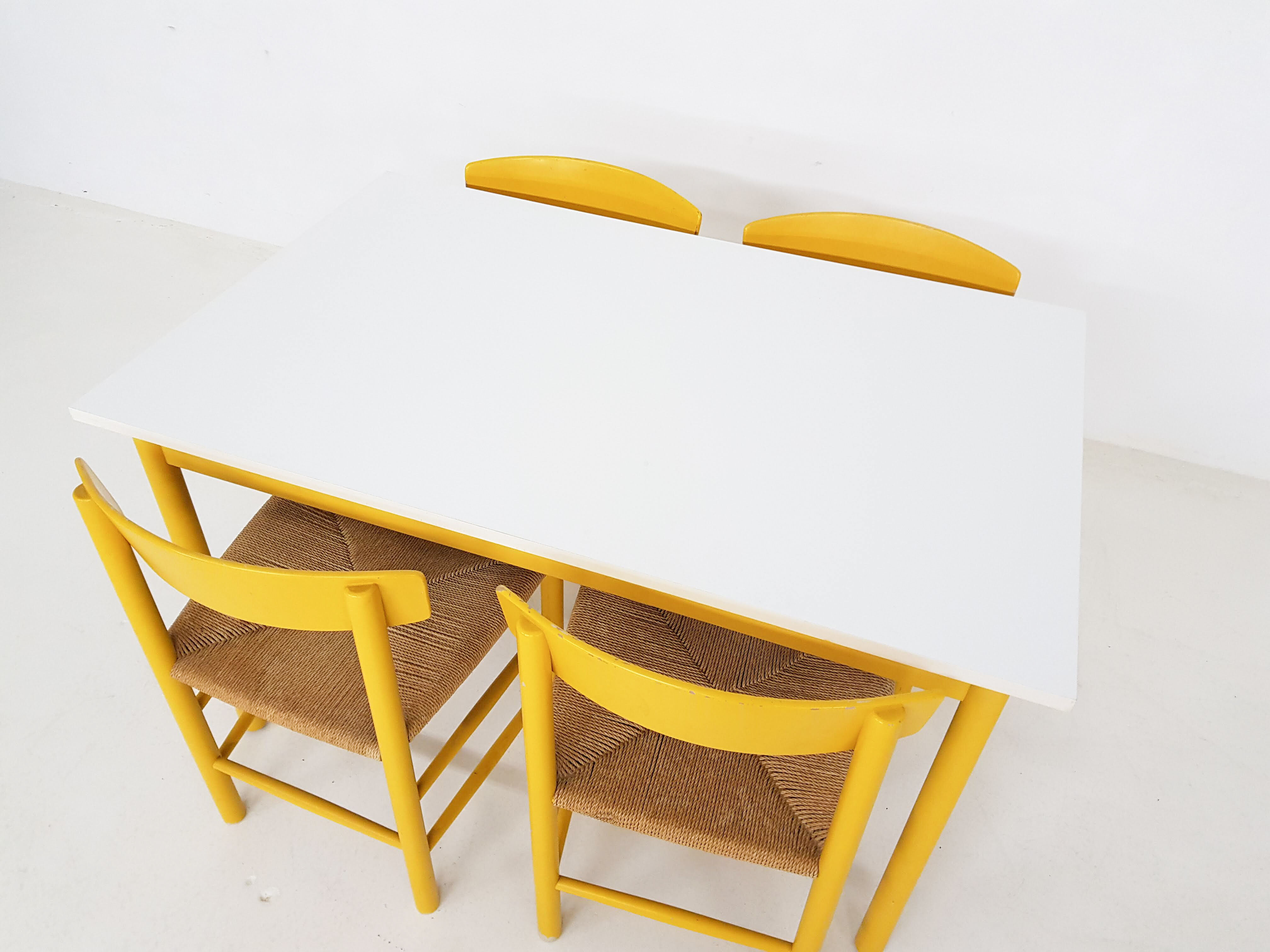 Borge Mogensen for FDB Mobler dining set, Denmark 1960