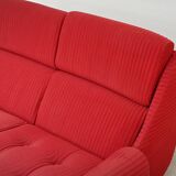 Complete red salon jitona style atlantis space age 1970