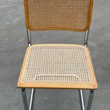 Cesca design chair model b32 in chrome