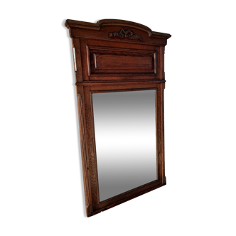 Fireplace mirror