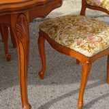Oval table, Regency style, integrated extensions