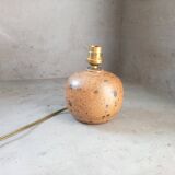 Pyrity sandstone lamp signed