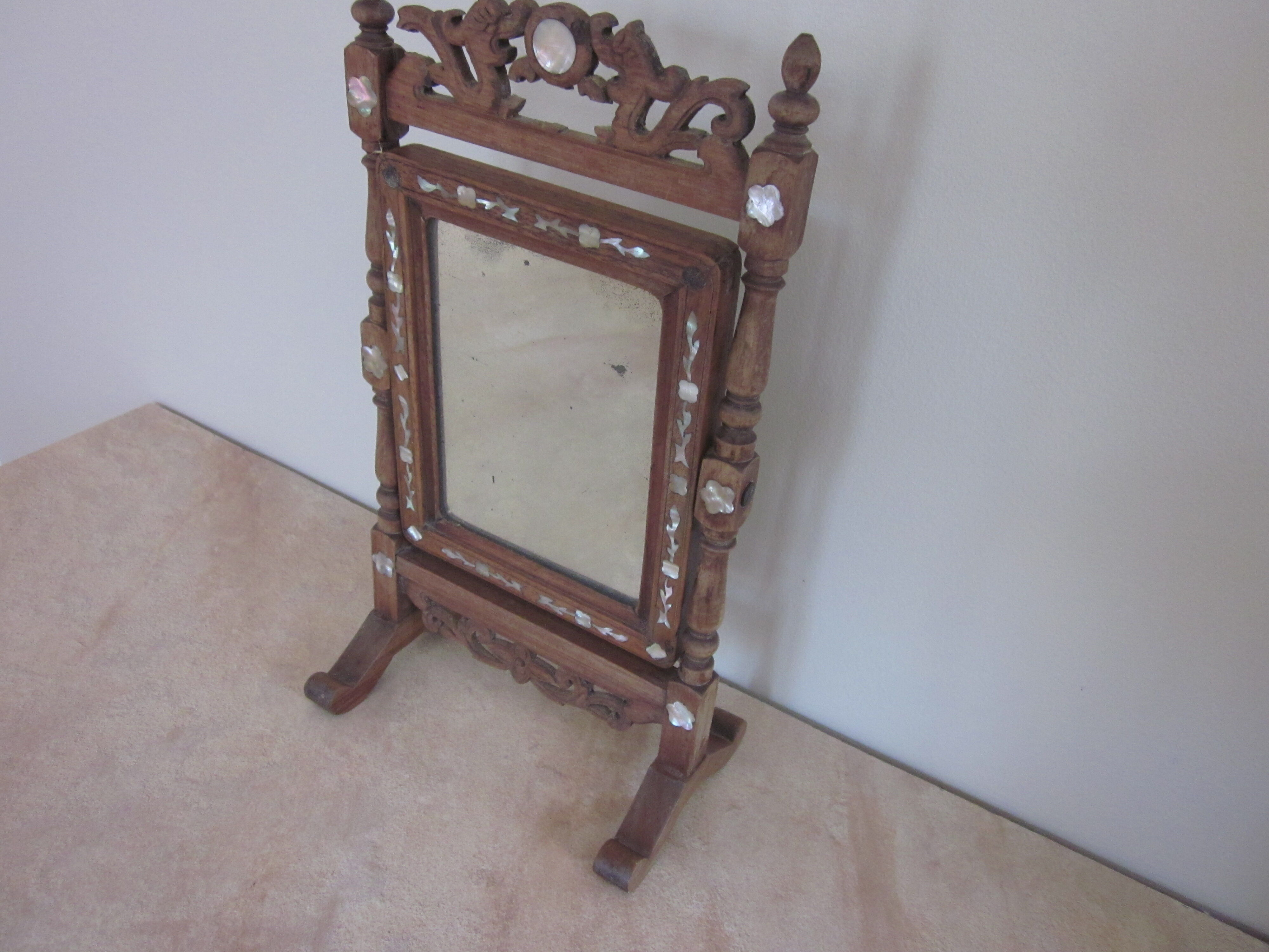 Old spyche mirror