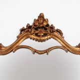 Miroir console en bois sculpté de style Louis XV, France, vers 1970