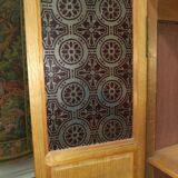 Library in wenge, ash and pine around 1930