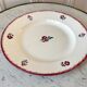 Round dish Digoin Sarreguemines model "Line" years 20-30