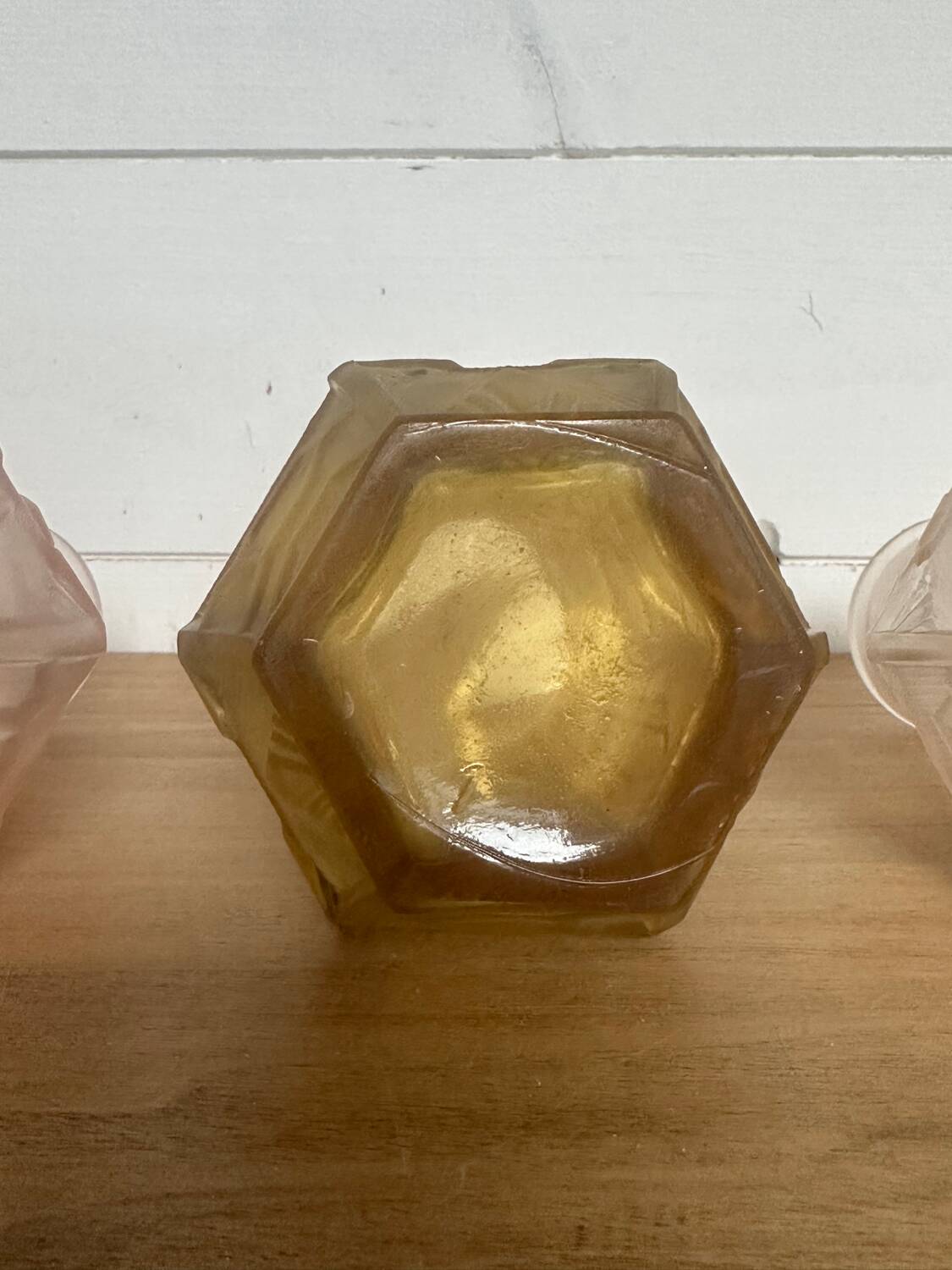 Lot de trois vases art déco