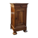 Table de nuit Louis Philippe (milieu du 19ème siècle), cerisier