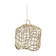 Suspension fishing net braided in palm leaf