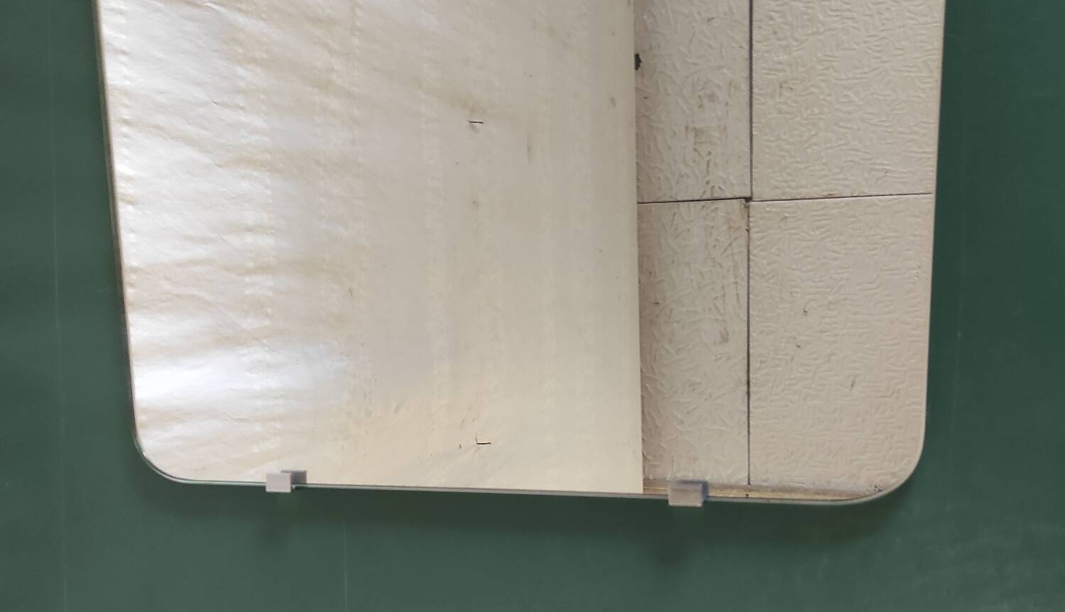 Vintage free-form mirror - 60s/70s