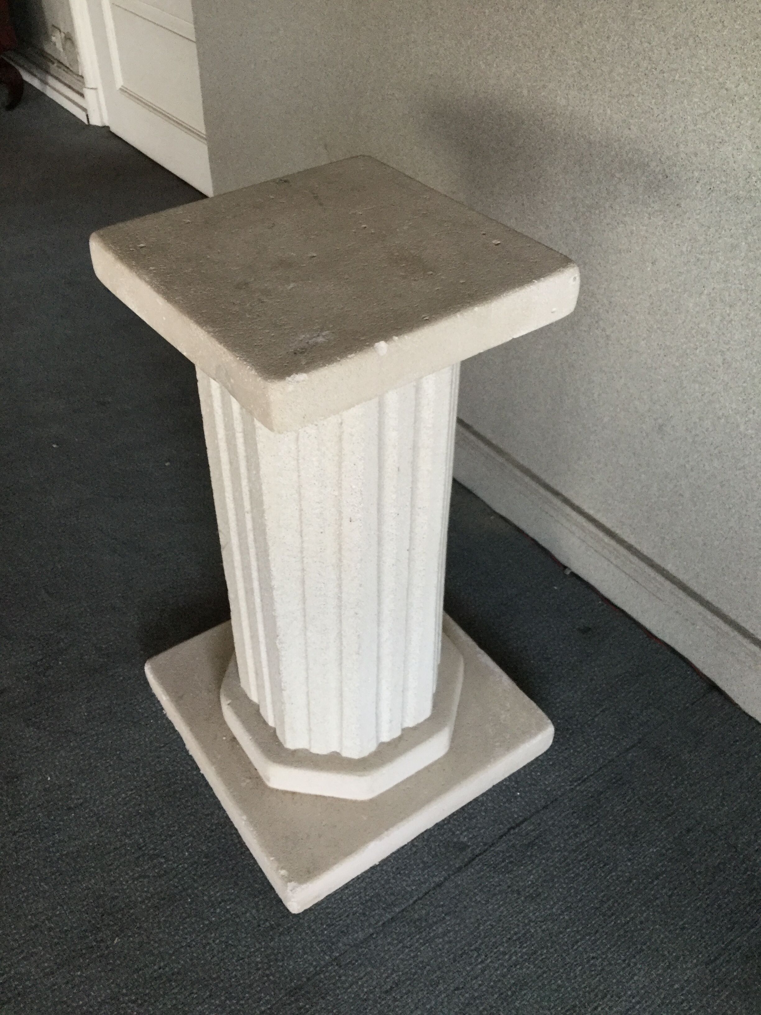reconstituted stone column