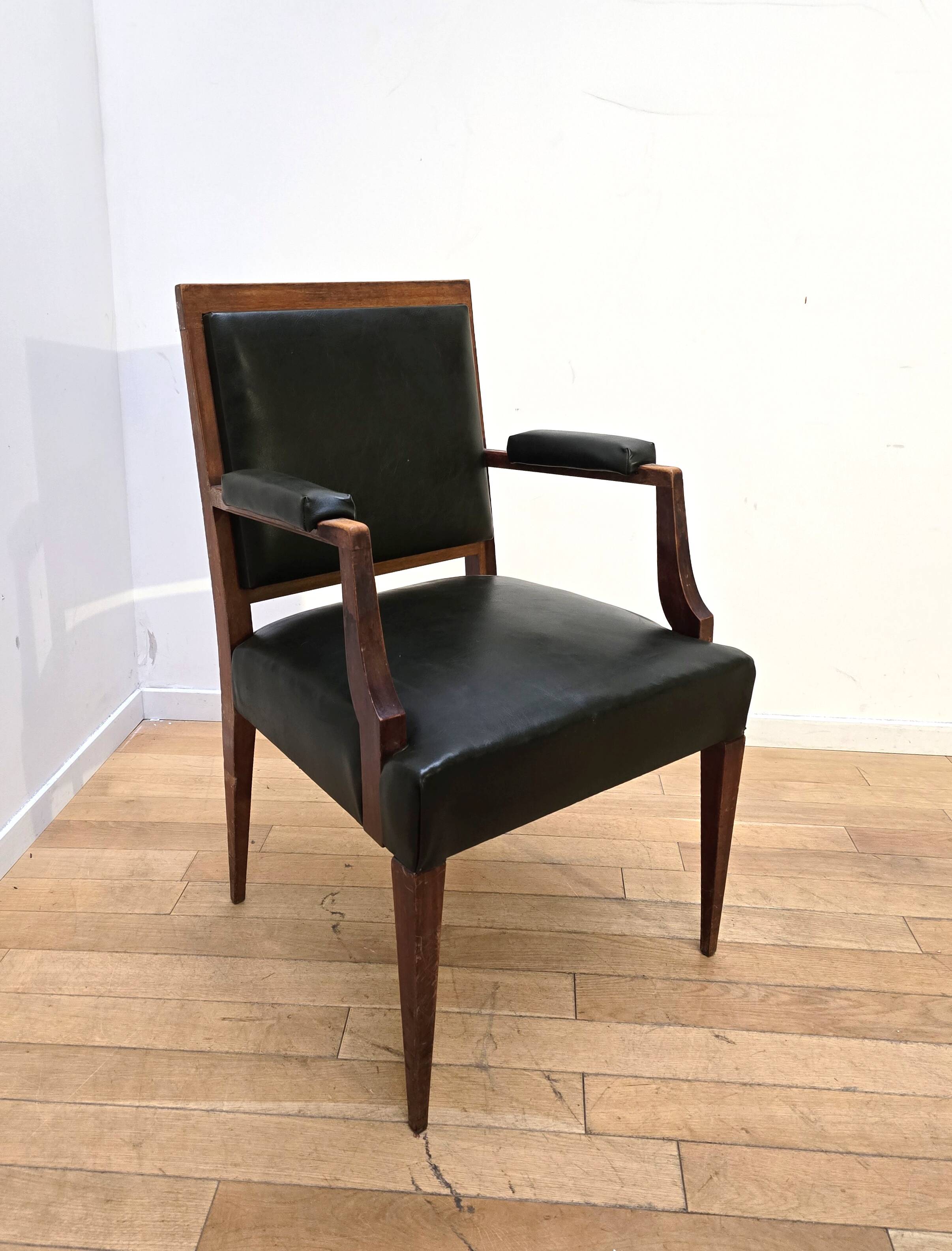 Paire de fauteuils vintages style Empire
