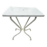 Iron garden table
