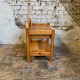 Pair of solid pine nightstands, Circa 1980s