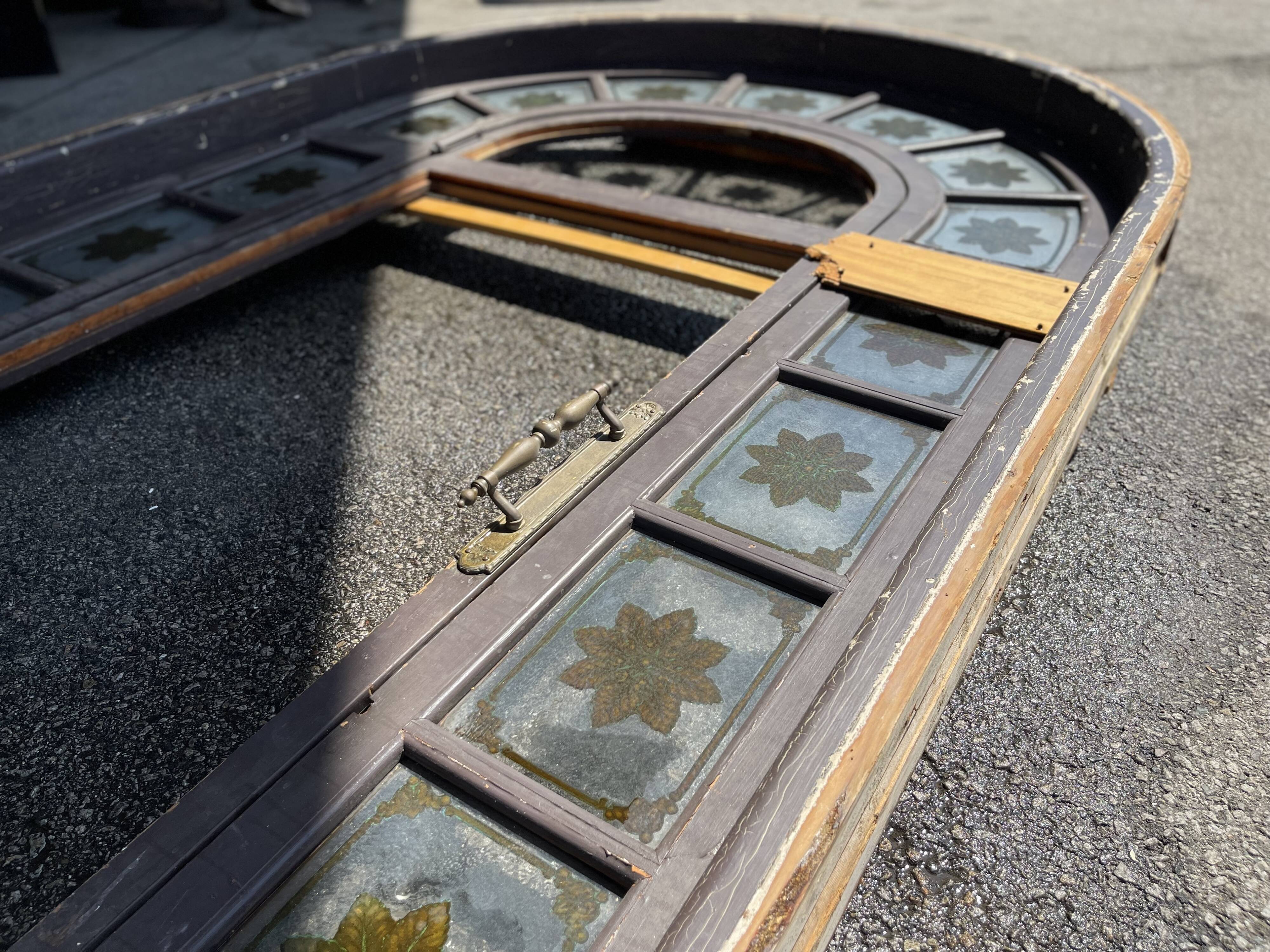 Porte d’entrée verrière banque 1910