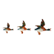 Ensemble de 3 canards en céramique de Beswick, Angleterre