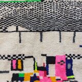 Azilal Berber rug in handmade wool 285 X 200 CM