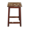 Tabouret de peintre en bois