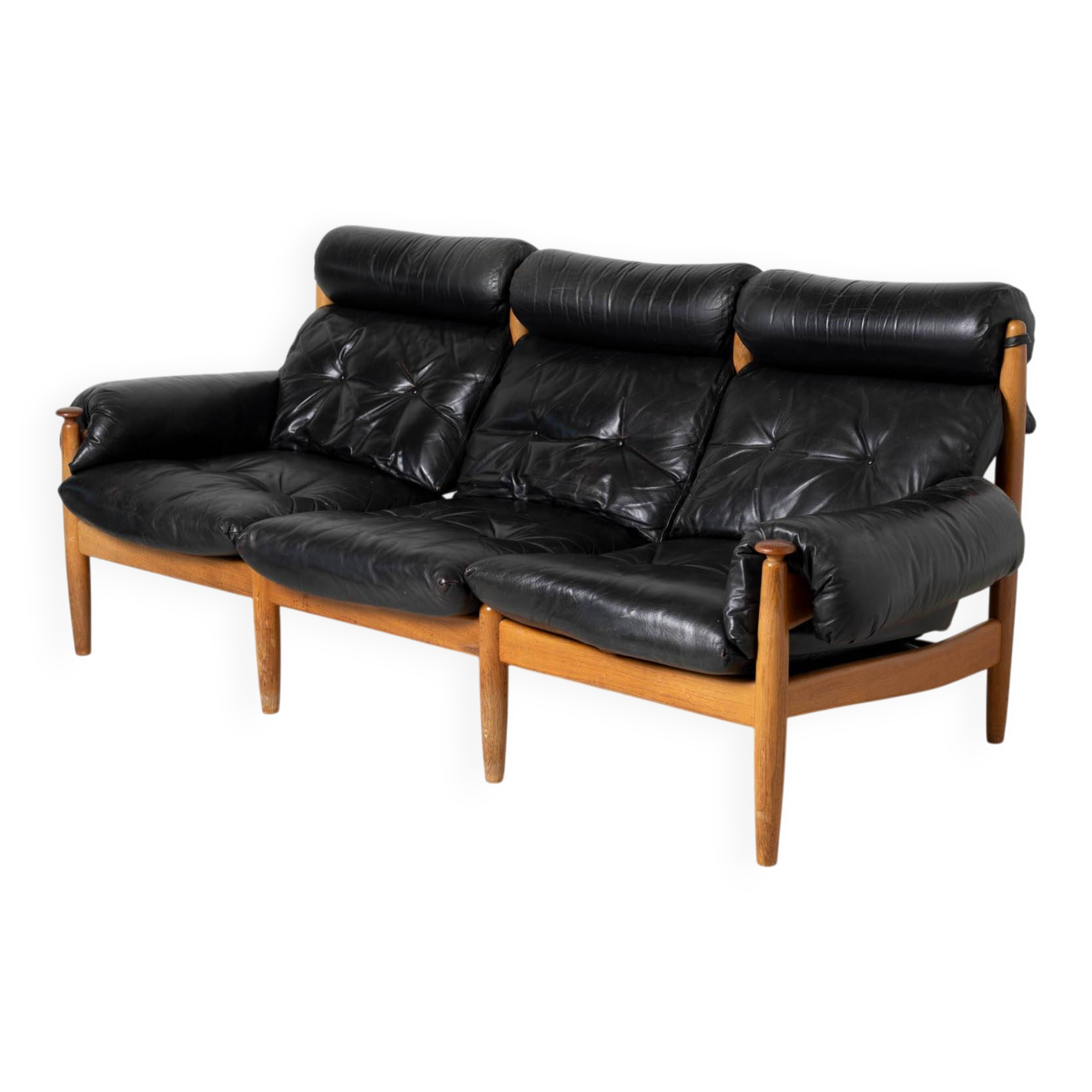 Brazilian style Three-Seater Sofa by Eric Merthen for Ire Möbler, Sweden, 1