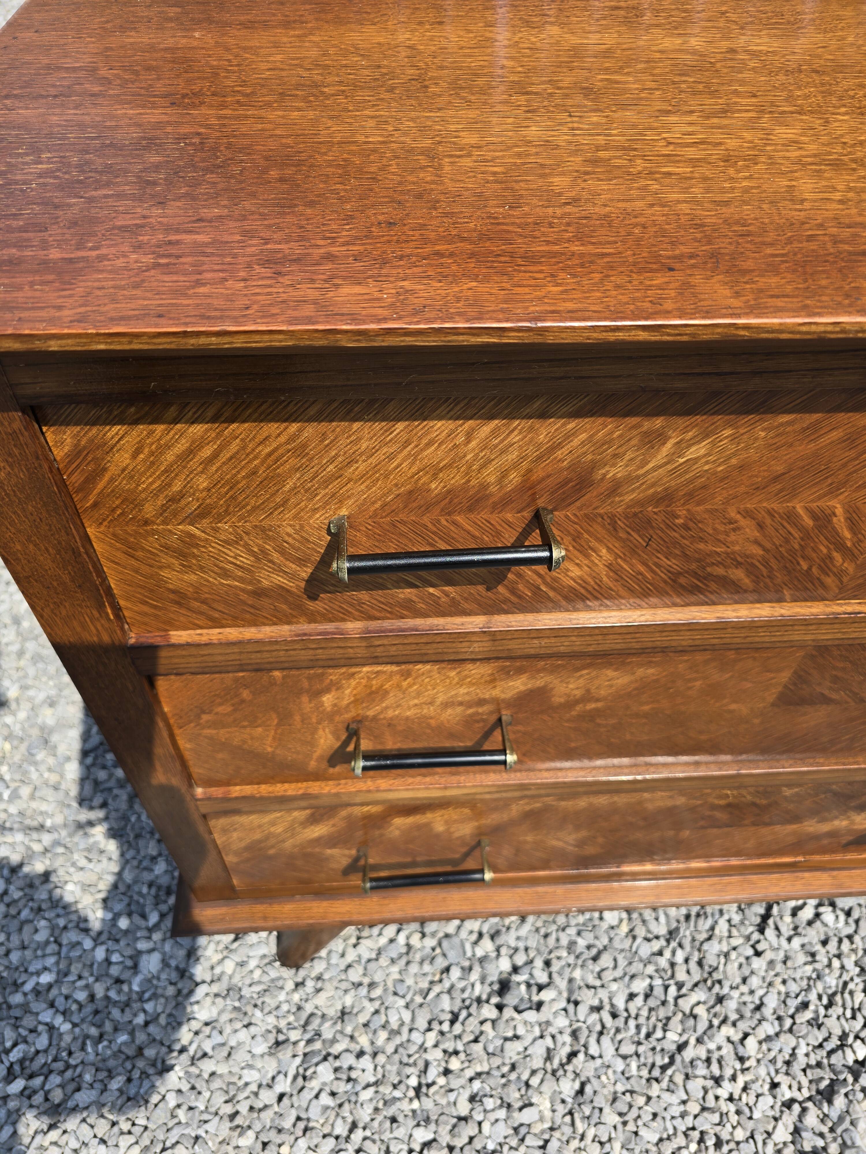 Commode vintage en chêne des années 60