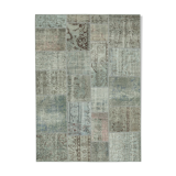 Tapis oriental surteint noué à la main 170 cm x 240 cm