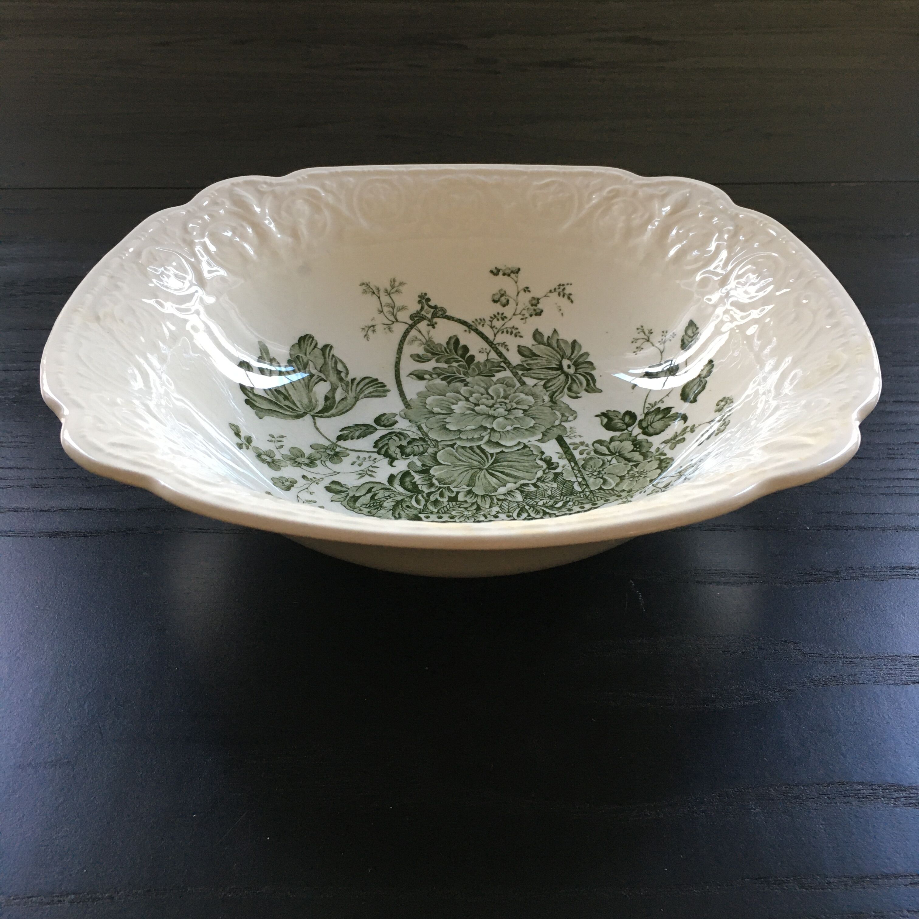 English porcelain salad